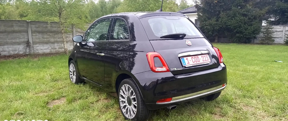 Fiat 500 cena 35900 przebieg: 103000, rok produkcji 2016 z Sieraków małe 562